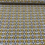 1 Peça de Popeline Panda c/ 5 mts – Amarelo - imagem 2
