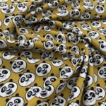 Popeline Panda do Kung Fu – Amarelo - imagem 2