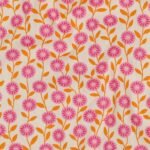 Popeline Pink Flowers – Rosa