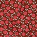 Popeline Pink Flowers – Caramelo