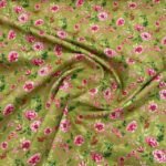 Popeline Pink Rose – Verde Lima - imagem 2