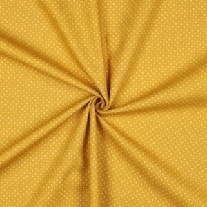 Popeline Pintas – Amarelo Ouro