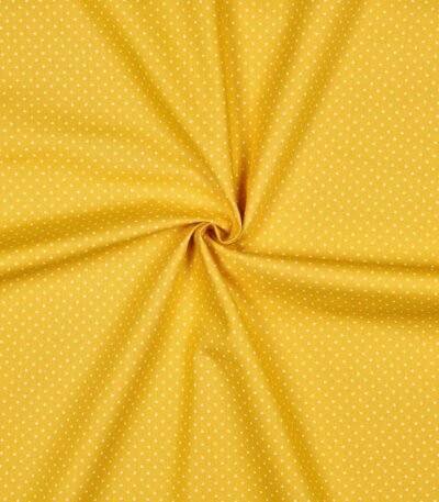 Popeline Pintas – Amarelo