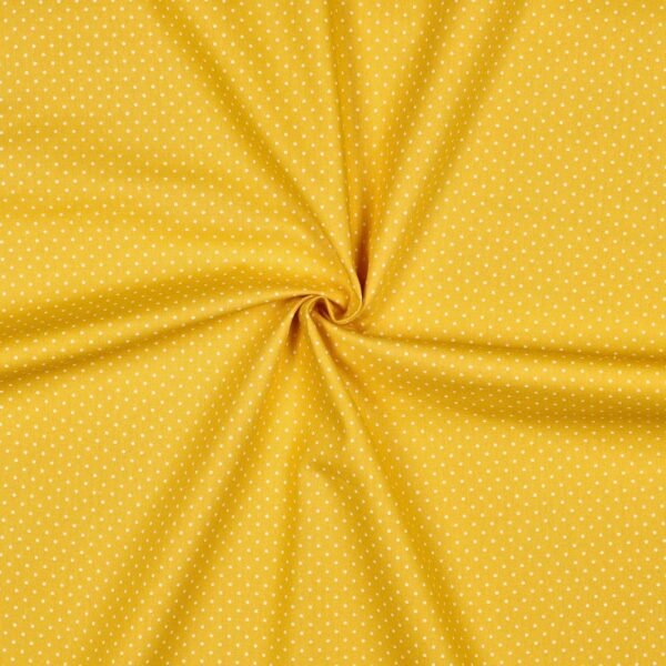 Popeline Pintas – Amarelo