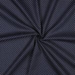 Popeline Pintas – Azul Marinho