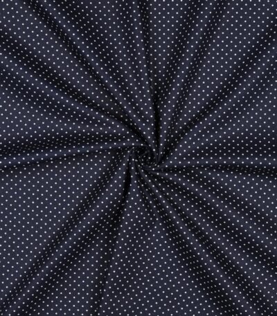 Popeline Pintas – Azul Marinho