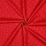 Popeline Pintas- Vermelho
