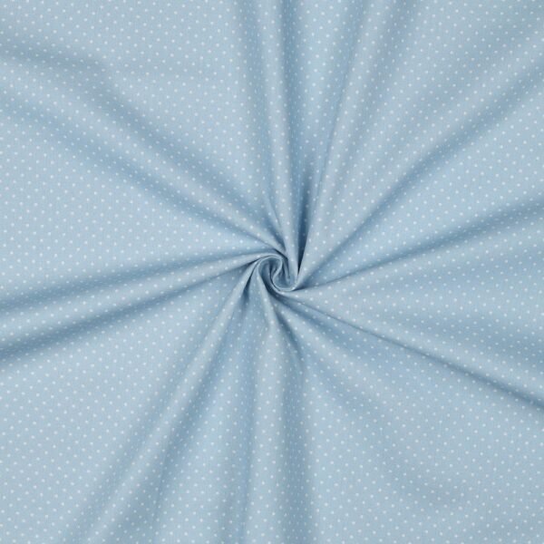 Popeline Pintas – Azul Claro