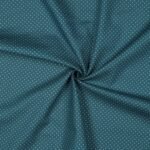 Popeline Pintas – Azul Petróleo