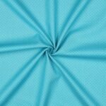 Popeline Pintas – Azul Turquesa