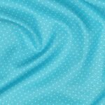 Popeline Pintas – Azul Turquesa - imagem 3
