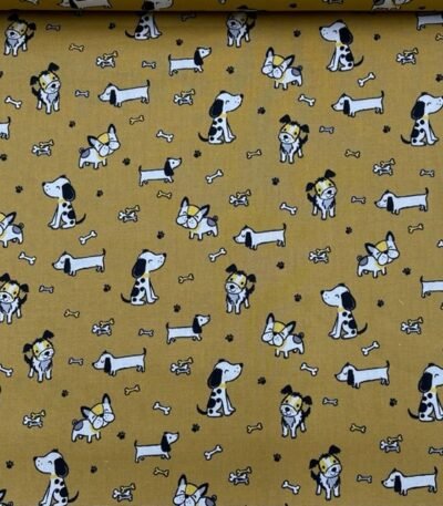 Popeline Puppy – Amarelo