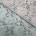 Popeline Coelhinhos – Azul - imagem 3