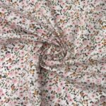 Popeline Resinada Flower – Branco - imagem 2