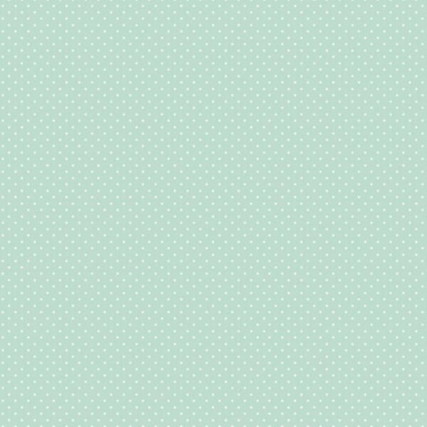 Popeline Resinada – Pintas – Verde Menta