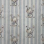 Popeline Riscas Ratinho – Azul