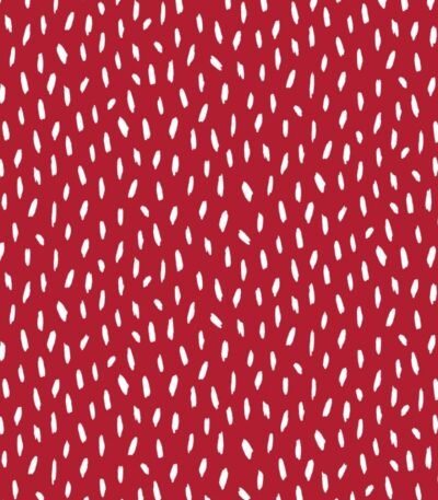 Popeline Riscos – Vermelho