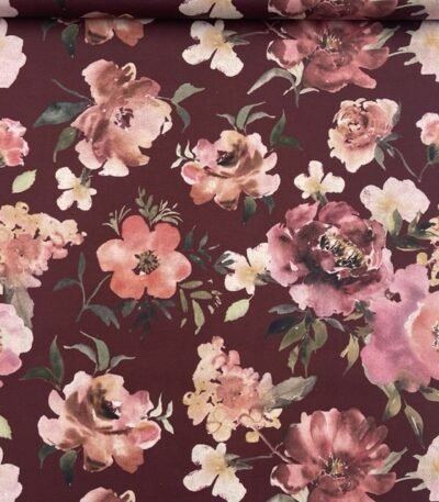 Popeline Rose – Bordeaux