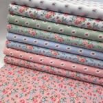 Popeline Small Roses – Azul Claro - imagem 6