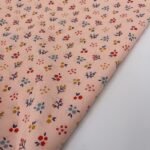 Popeline Small Flower – Salmão - imagem 3