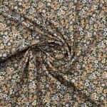 Popeline Small Flowers – Verde - imagem 2