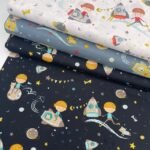 Popeline Space – Azul - imagem 4