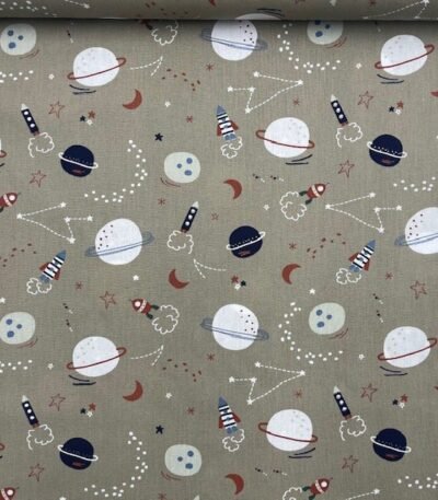 Popeline Space – Bege