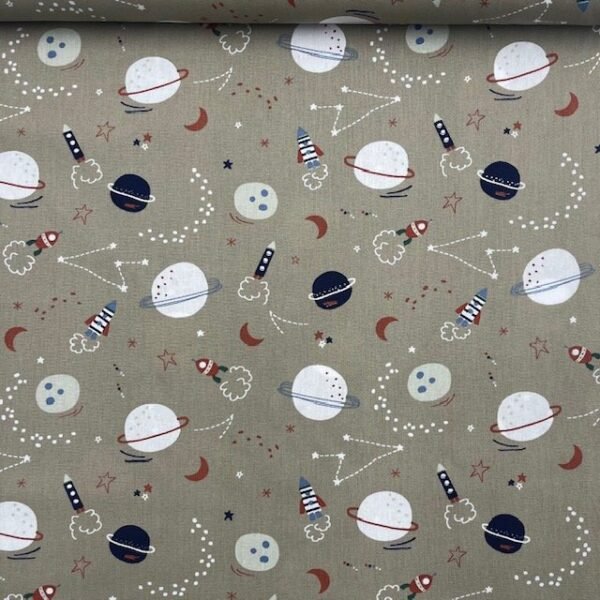 Popeline Space – Bege