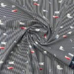 Popeline Stripes Marine – Azul Marinho - imagem 2