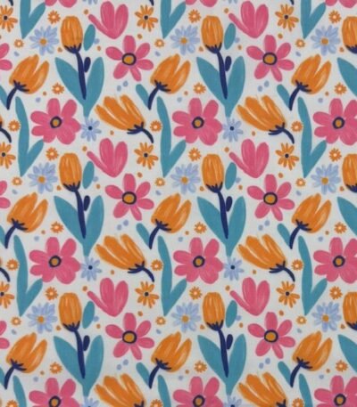 Popeline Summer Time – Branco