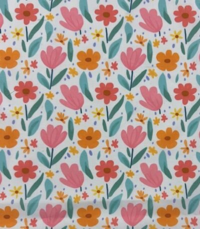 Popeline Summer Time – Branco