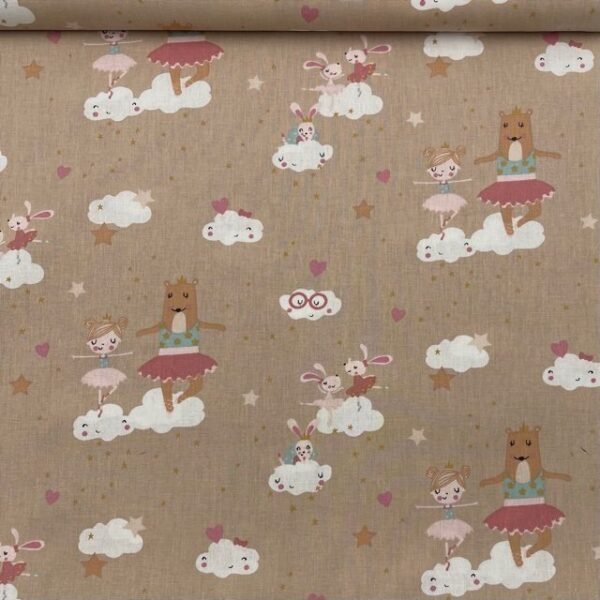 Popeline Sweet Ballerina – Bege