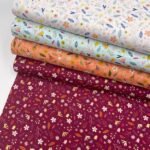 Popeline Sweet Flower – Cereja - imagem 4