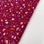 Popeline Sweet Flower – Cereja - imagem 3