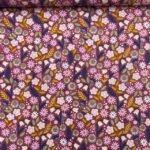 Popeline Sweet Flower – Lilás