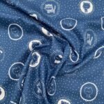 Popeline Teddy Bear – Azul - imagem 2