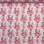 Popeline Teddy Girl – Branco