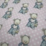 Popeline Ursinho Fofinho – Rosa - imagem 2