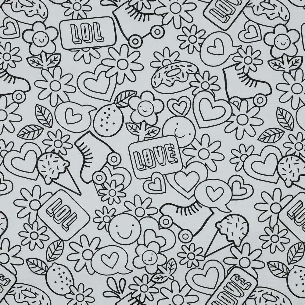 Popeline para Colorir
