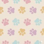 Popeline Animais Patinhas - Rosa