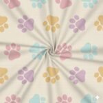 Popeline Animais Patinhas - Rosa - Image 2