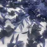 Renda 3D Flower – Azul Marinho - imagem 5