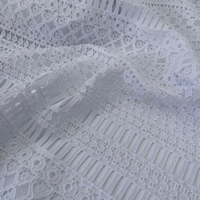 Renda Corded – Branco