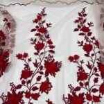 Renda Flower 3D – Vermelho - imagem 3