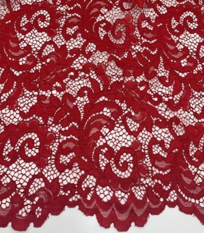 Renda Gupi – Vermelho Escuro