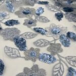 Renda Merida Sequin – Azul - imagem 2
