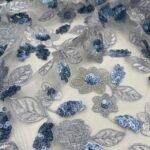Renda Merida Sequin – Azul - imagem 3