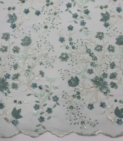 Renda Tree Flower Sequin – Lilás