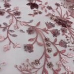 Renda Tree Flower Sequin – Rosa - imagem 5