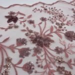 Renda Tree Flower Sequin – Rosa - imagem 7